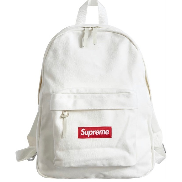NEW! SUPREME CANVAS BACKPACK🔥-White - Picture 9 of 16
